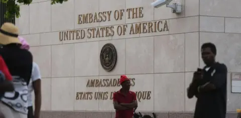 Cierran embajada de Estados Unidos en Haití por disparos en inmediaciones