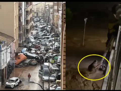 Al menos 51 personas murieron en la región oriental española de Valencia
