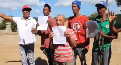 Residentes temen ser desalojados de terrenos en comunidad