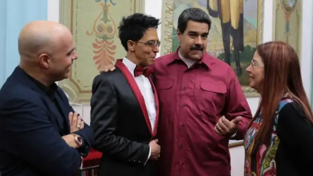 Bonny Cepeda pone su cargo a disposición de Abinader tras asistir a toma de posesión de Maduro