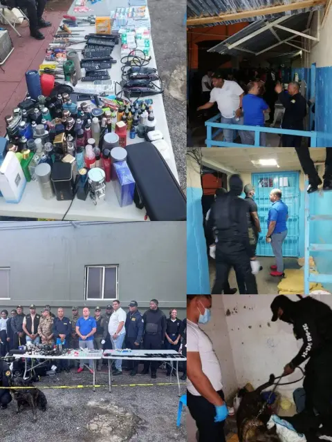 Procuraduría General de la República realiza requisa en la Cárcel Pública de Montecristi tras dos años sin intervenciones