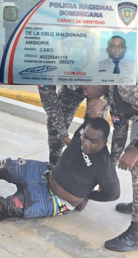 Arrestan cabo PN participó en un atraco.