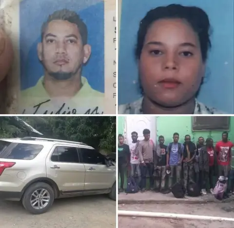 Detienen a 10 haitianos indocumentados en Santiago Rodríguez; dos dominicanos apresados