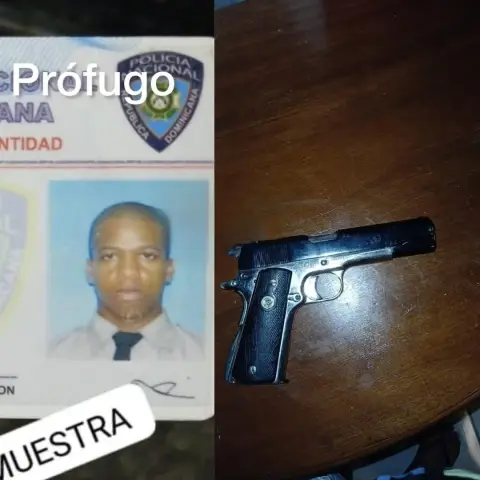 Policía Nacional persigue a conscripto que despojó de su arma a compañero