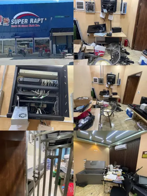 ROBO MILLONARIO EN SUPERMERCADO RAPT.