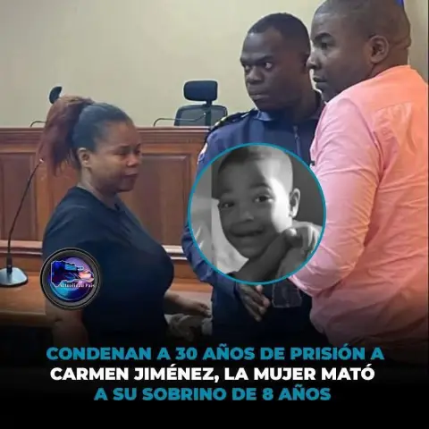 Condenan a 30 años de prisión a Carmen Jiménez, la mujer que t0rturó y m4tó a su sobrino de 8 años en Veron