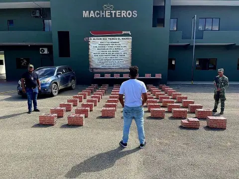 *Envían ante el Ministerio Público hombre detenido con contrabando de 368 mil cigarrillos en Valverde*