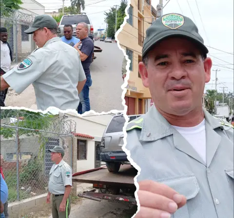 DIGESETT retira vehículos abandonados en calles de Dajabón