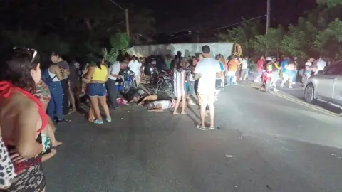 Se estima que al menos diez ambulancias han estado brindando asistencia