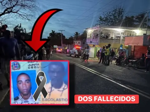 Dos personas mueren en accidente de tránsito