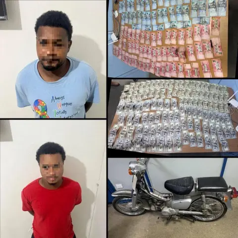 PN recupera más de 800 mil pesos en dólares y pesos dominicanos robado