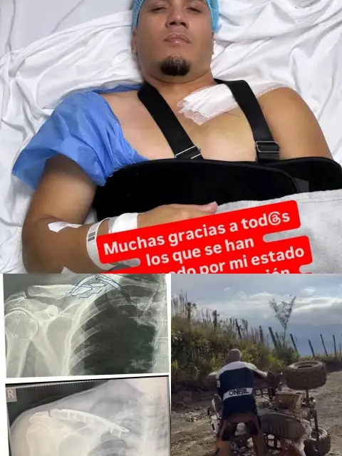 🎶 Acordeonista de Urbanda, Julio Swing, se recupera tras accidente en 4 Wheel