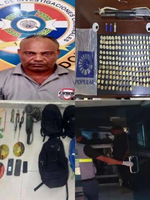 DICRIM detiene a vigilante por robar el establecimiento que custodiaba