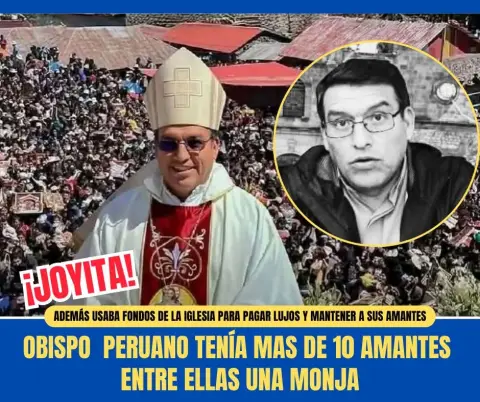 EL COLMO! OBISPO TENÍA MÁS DE 10 AMANTES Y CONVIRTIO PRELATURA EN CASA DE CITAS.