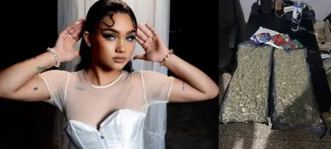 Policía Nacional detiene a la artista urbana “Masha” fuuuulll de la verde 🌿 🌿