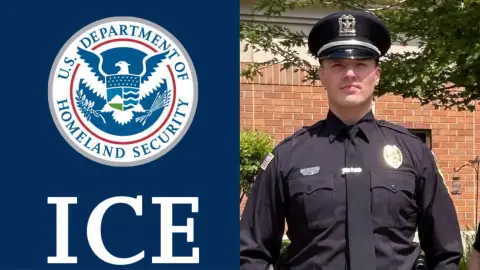 🚨ICE arresta a un policía de Illinois y lo acusan de ser indocumentado