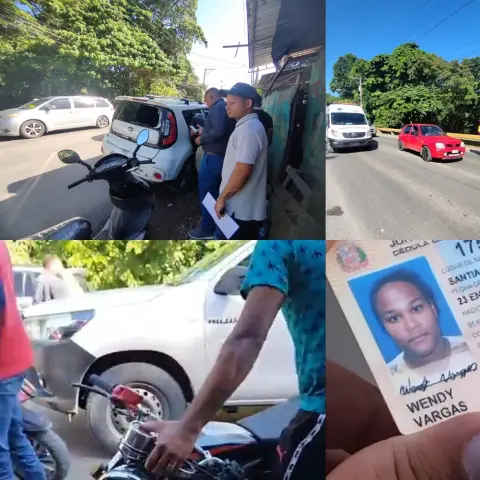 Accidente de tránsito deja dos personas heridas