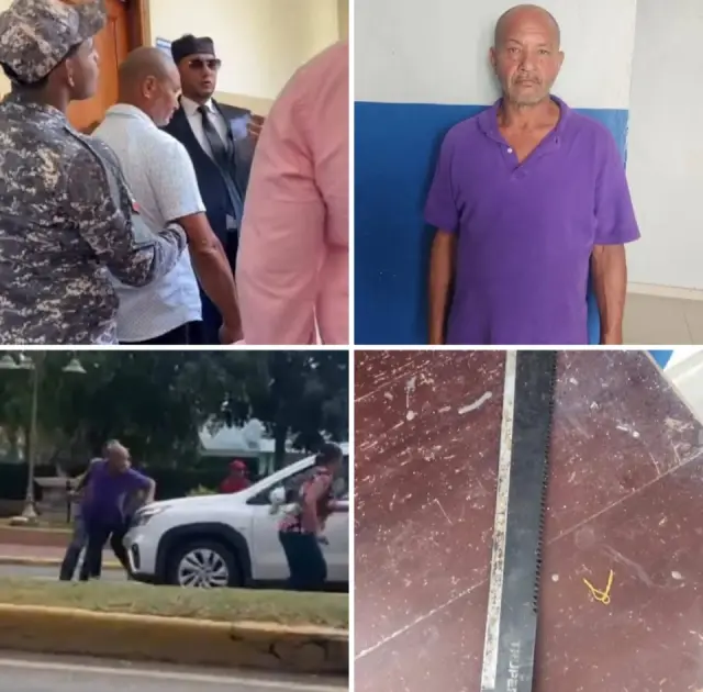 Dejan en libertad bajo fianza a hombre que intentó agredir a una mujer con un machete en vía pública